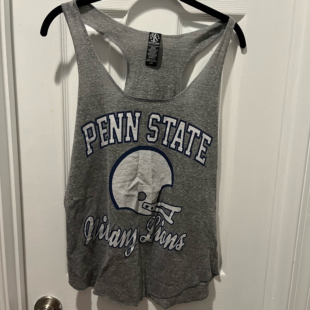 Gray Penn State Tank Top